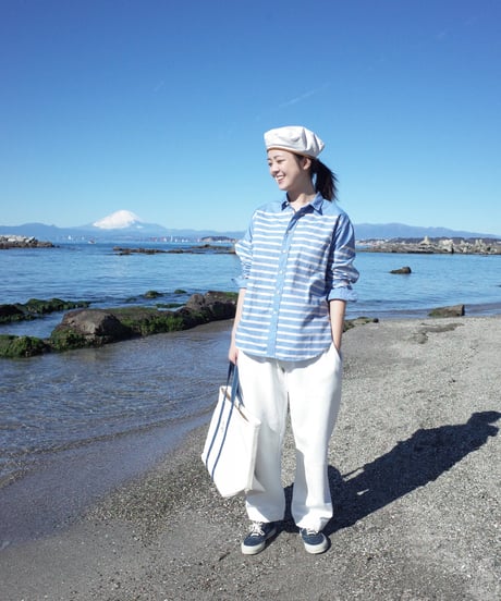パジャマ6 45R葉山ものがたり いろいろコットンの908パジャマシャツ: WOMEN