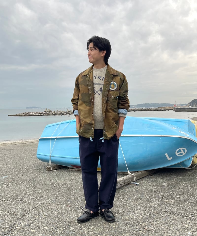 OLD SALTの全面プリントナイロン908ブルゾン | 45R葉山店 OLD SALTの全面プリントナイロン908ブルゾン | 45R葉山店