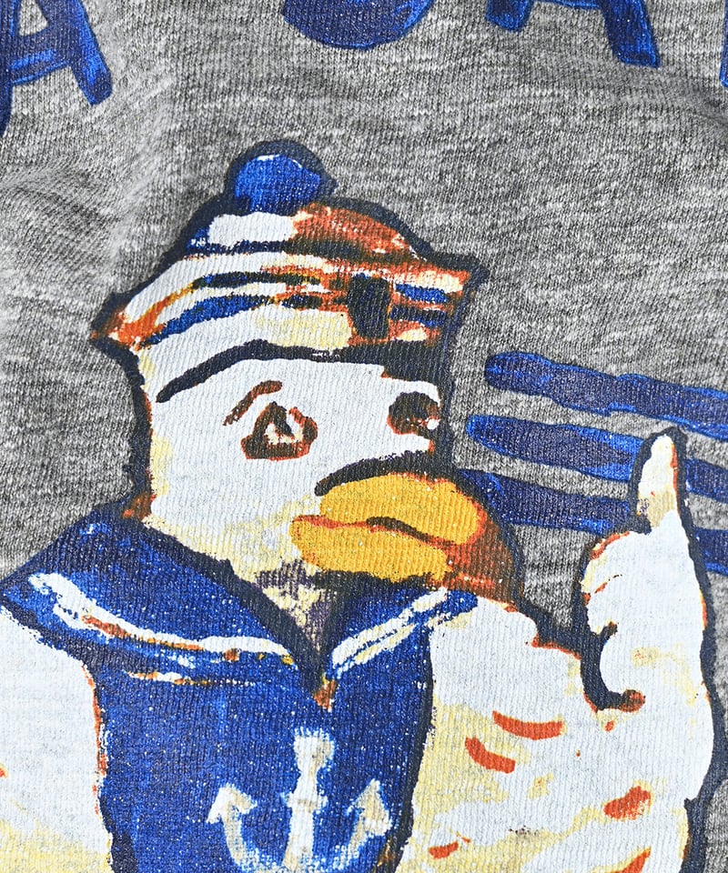 カモンメくんべタッチプリントの908オーシャン長袖Tシャツ | 45R葉山店