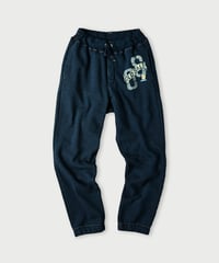 コノッキベタッチプリントの908裏毛スウェットパンツ | 45R葉山店