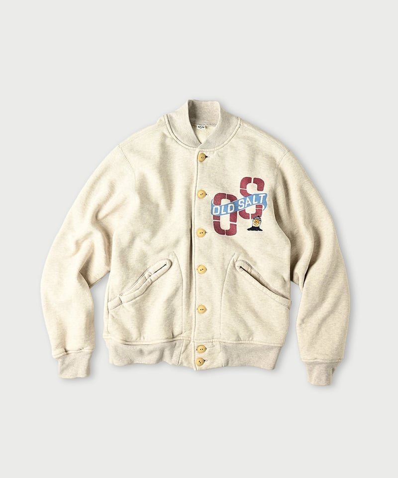 45Rオールドソルトのペタッチプリントの908裏毛スタジアム オールドソルトベタッチプリントの908裏毛スタジアム (トップ) | 45R葉山店