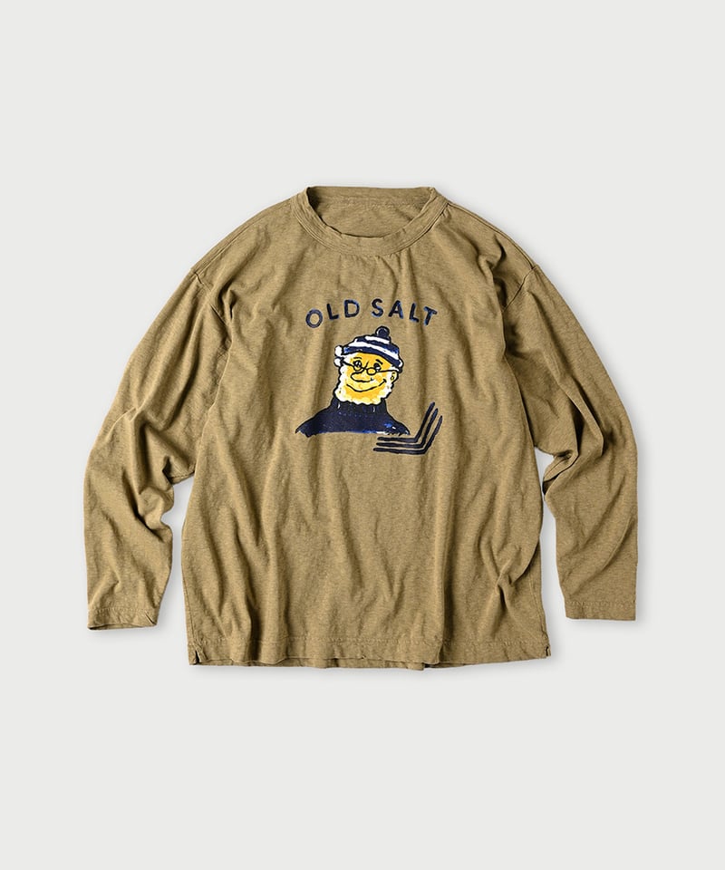 オールドソルトべタッチプリントの908オーシャン長袖Tシャツ | 45R葉山店