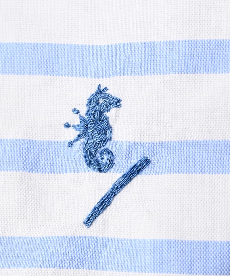 45R 葉山店限定 スーピマオックスのクレイジーバスクMシャツ スーピマオックスのクレイジーバスクMシャツ | 45R葉山店