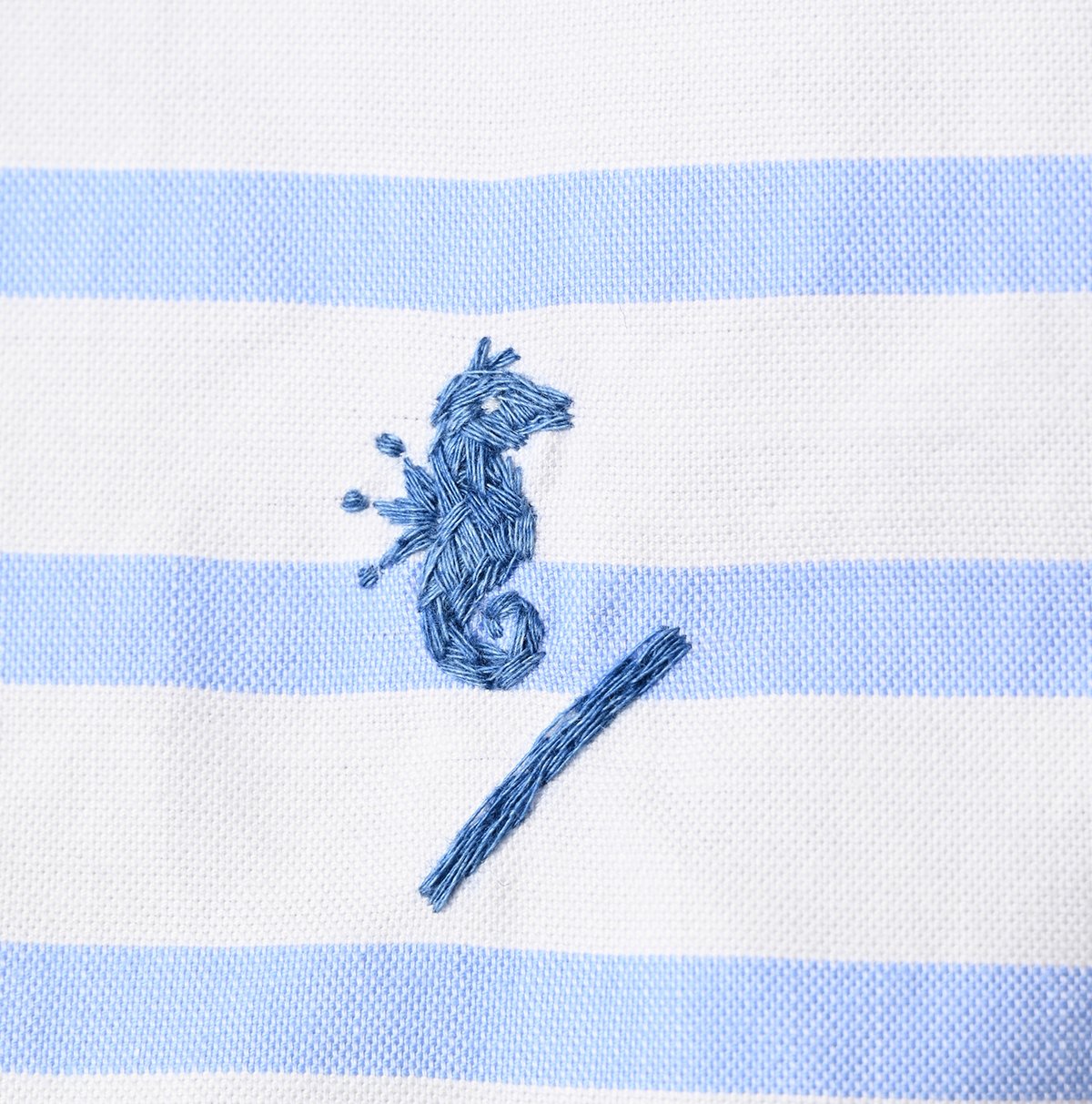 45R 葉山店限定 スーピマオックスのクレイジーバスクMシャツ スーピマオックスのクレイジーバスクMシャツ | 45R葉山店