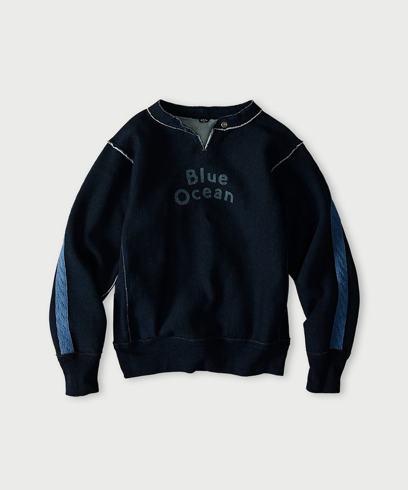裏毛の908オーシャンクルー（インディゴ） | 45R葉山店