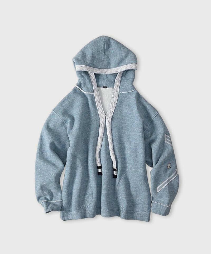 裏毛の908セーラーフーディ (トップ) | 45R葉山店