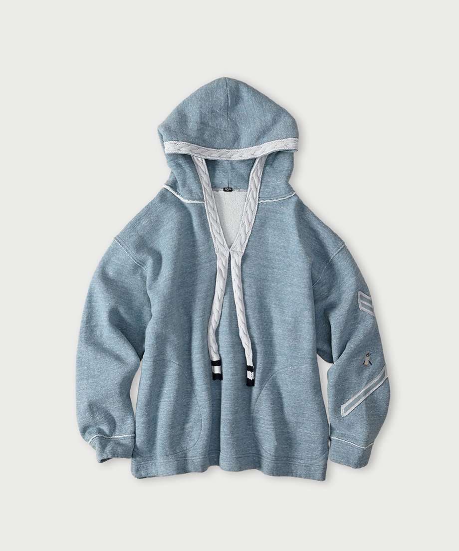 裏毛の908セーラーフーディ (トップ) | 45R葉山店