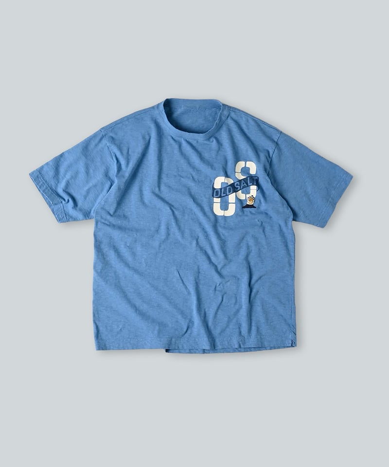 オールドソルト イニシャルべタッチプリントの908 45星Tシャツ | 45R葉山店