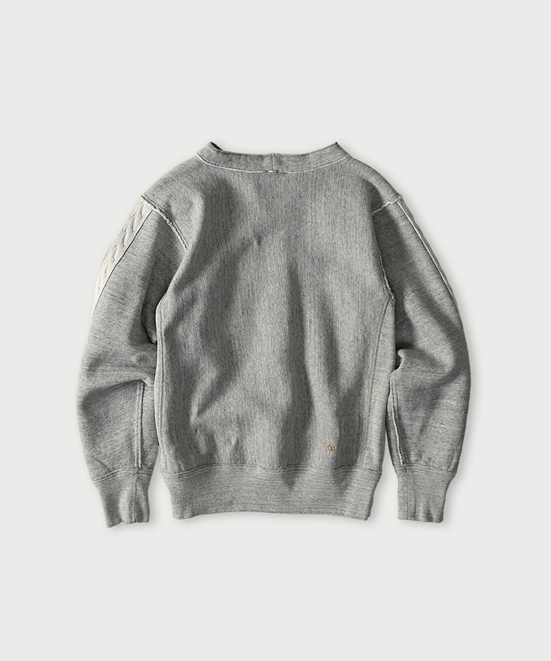 てる様　45rpm 裏毛の908クルー 工場 直営 店ファッション - てる様 45rpm 裏毛の908クルー