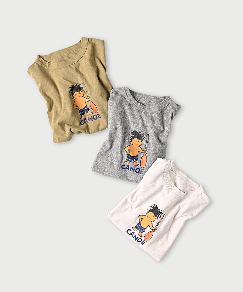 コノッキくんべタッチプリントの90845星半袖Tシャツ | 45R葉山店