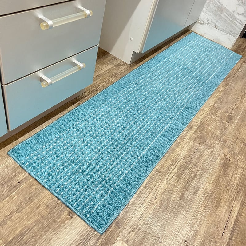 キッチンマット cubedot 45×120cm 洗える おしゃれ 滑り止め