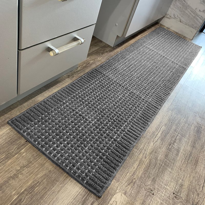 キッチンマット cubedot 45×180cm 洗える おしゃれ 滑り止め