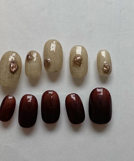 christmas nail "C"