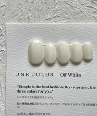 【SIZE ORDER】ONE COLOR Off White片手分