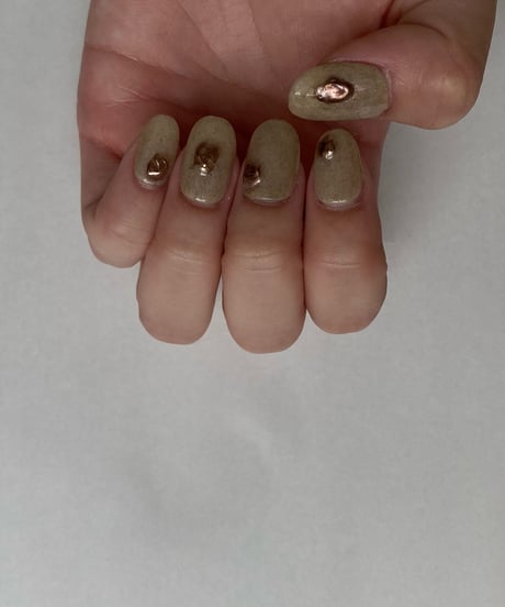 christmas nail "C"