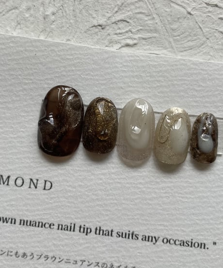 【SIZE ORDER】almond 片手分
