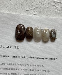 【SIZE ORDER】almond 片手分