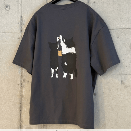 Yes!フォーリンにゃんTee (前後プリント）