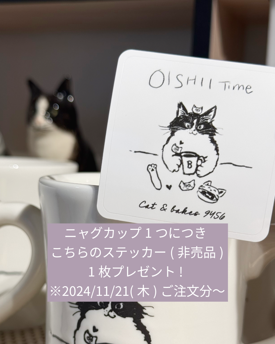 グシコロティータイムセレクト（おまけ付き） | CAT & BAKES 9456