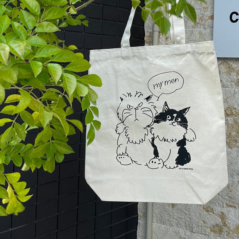 マイメンTOTE | CAT & BAKES 9456