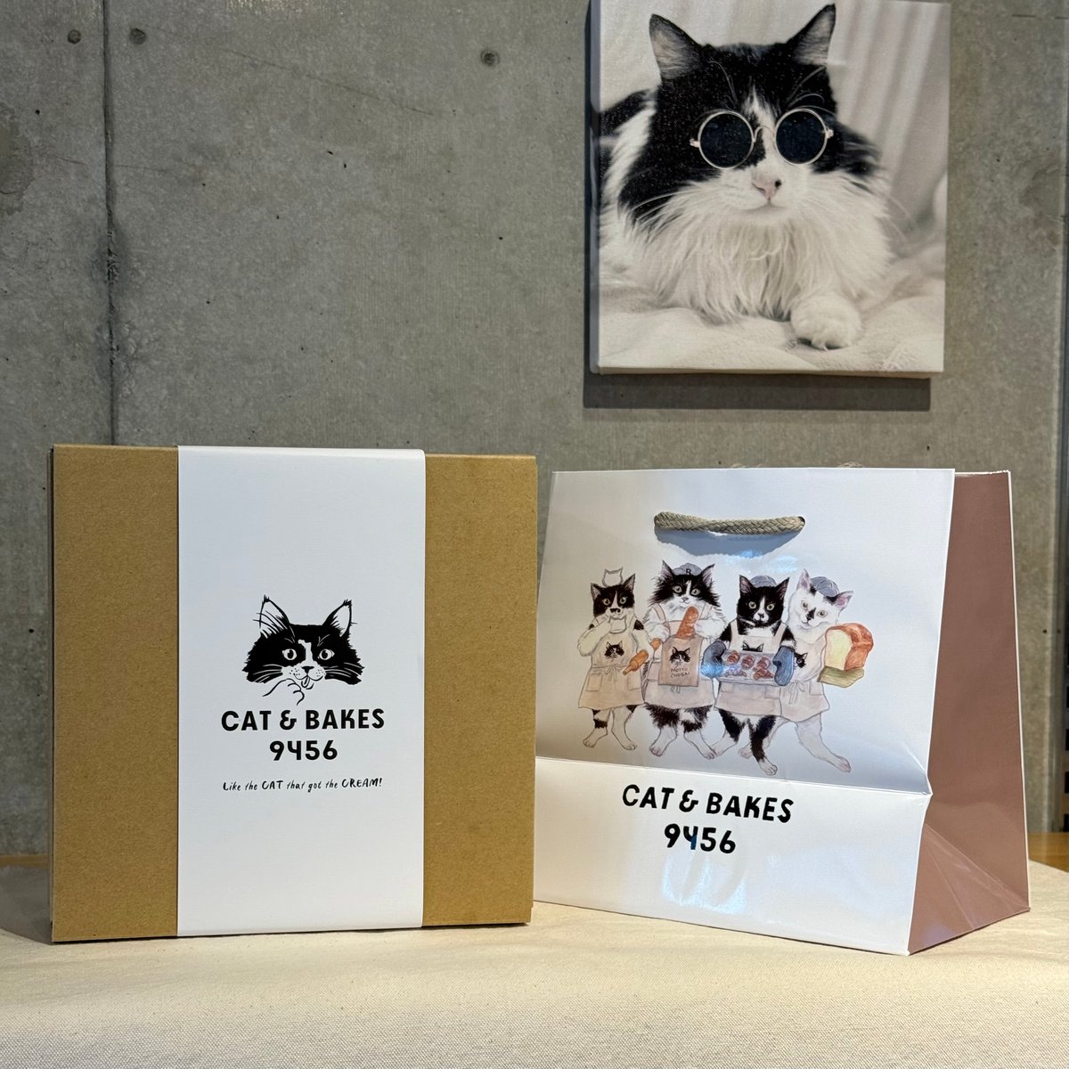 ネコママセレクト 9456セレクトGIFTBOX【茶】 | CAT & BAKES 9456