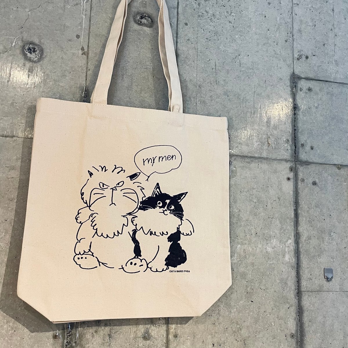 マイメンTOTE | CAT & BAKES 9456