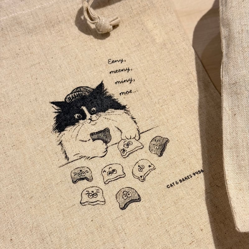 KINCHAKU袋 | CAT & BAKES 9456