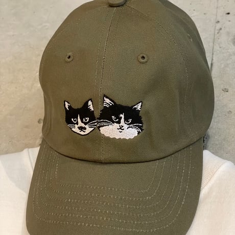 CAT刺繍キャップ