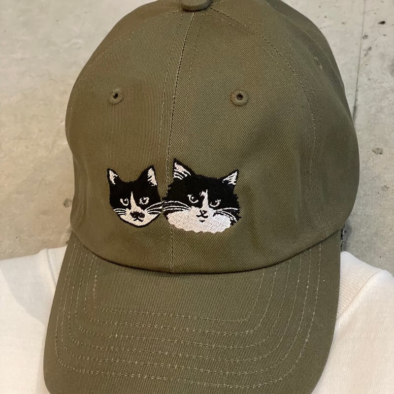 CAT刺繍キャップ | CAT & BAKES 9456 CAT刺繍キャップ | CAT & BAKES 9456