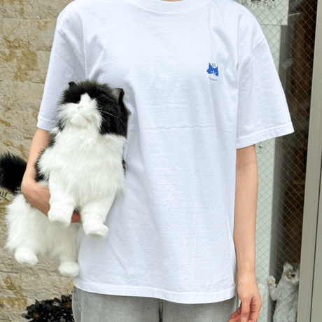【NEW】9456猫4匹 Tシャツ（バックプリント）