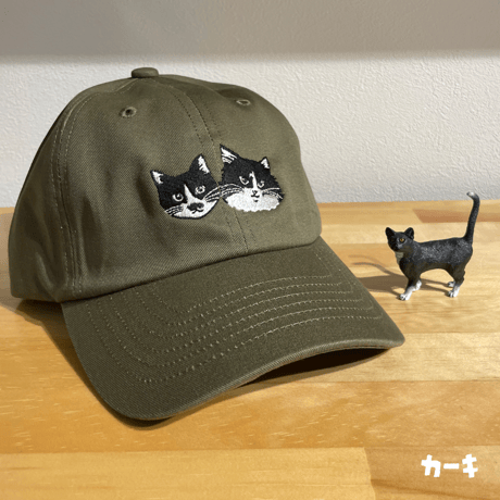 CAT刺繍キャップ