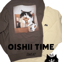 Oishii Time スウェット（バックプリント）