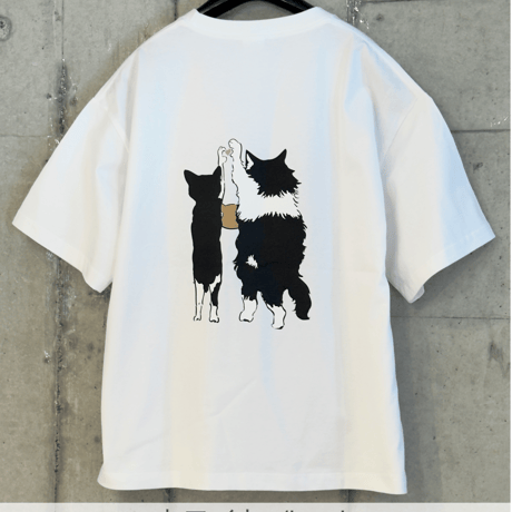 Yes!フォーリンにゃんTee (前後プリント）