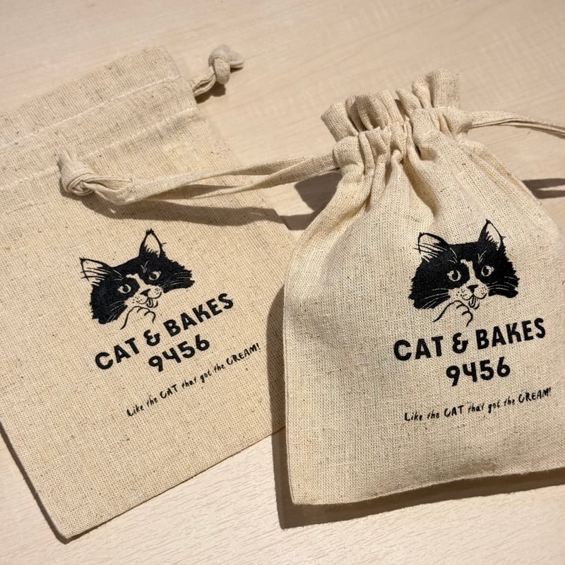 KINCHAKU袋 | CAT & BAKES 9456