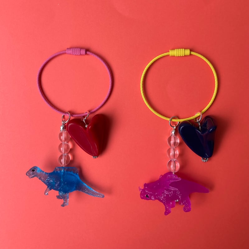 じゃらじゃらビンテージハート（紫スティラコ） | きょうりゅうの  