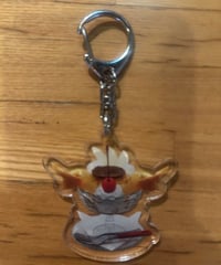 侍プリンアクリルキーホルダー