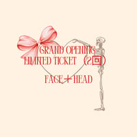 Grand Opening  Limited Gift　【Face＋Head】