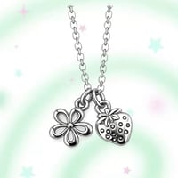chain strawberry necklace