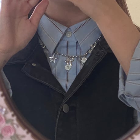【ステンレス】charm charm necklace