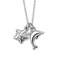 chain dolphin necklace