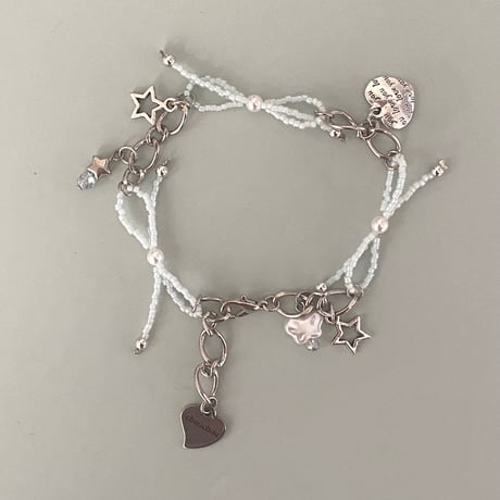 【全10色】ribbon bracelet