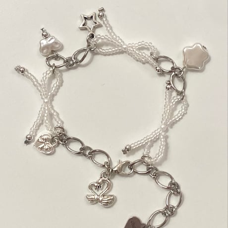 【全10色】ribbon bracelet