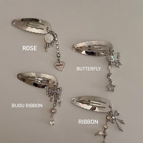 girly hair charm