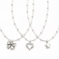 pearl charm necklace