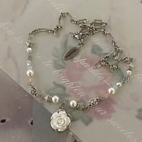rose pink necklace