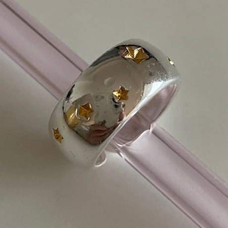 gold star ring