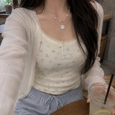 rose pink necklace
