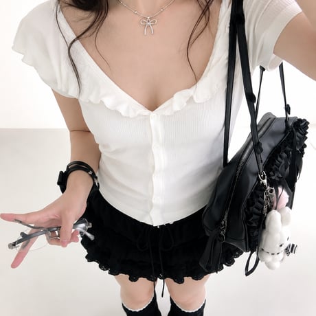 silver_ribbon necklace