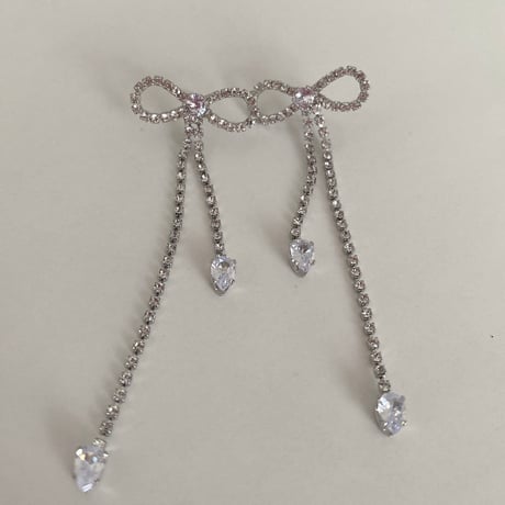 bijou  ribbon pierce