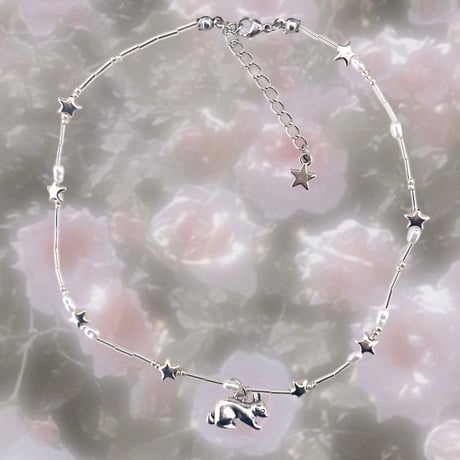 Rabbit st necklace